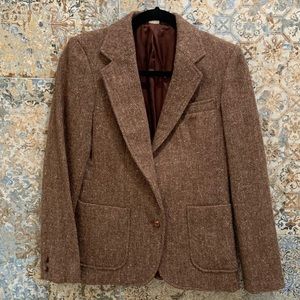 100% Pure Wool, Vintage Blazer Jacket
